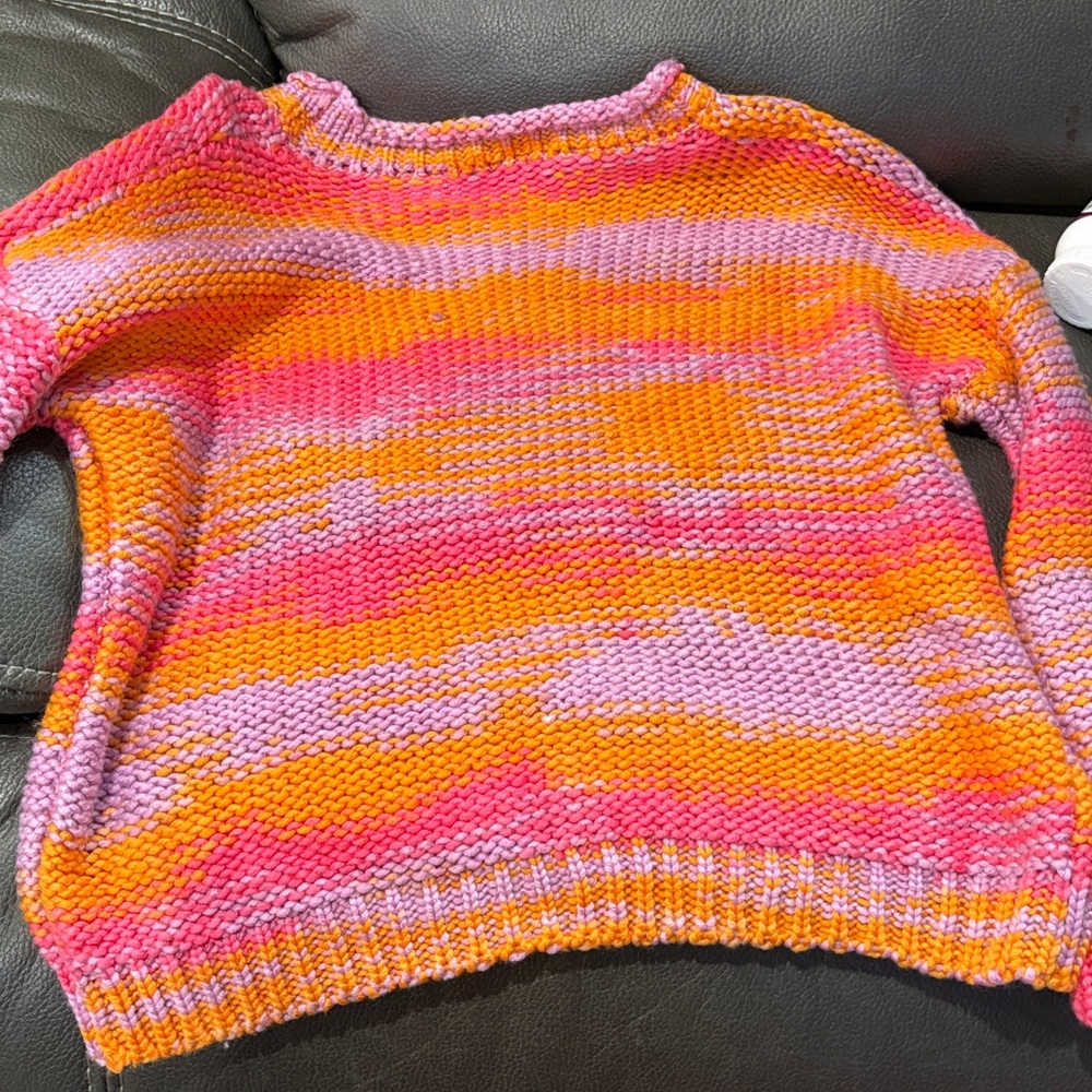 Oddy multi color pullover sweater NWOT - Picture 5 of 7